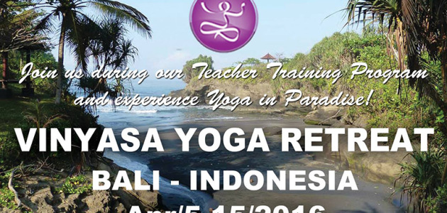 Vinyasa retreat april events